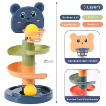 Kinderooze Baby spinning track ball 3 levels